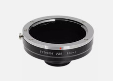 Fotodiox Mount Adapter for Canon EOS Mount Lens to C-Mount Cine and CCTV Camera