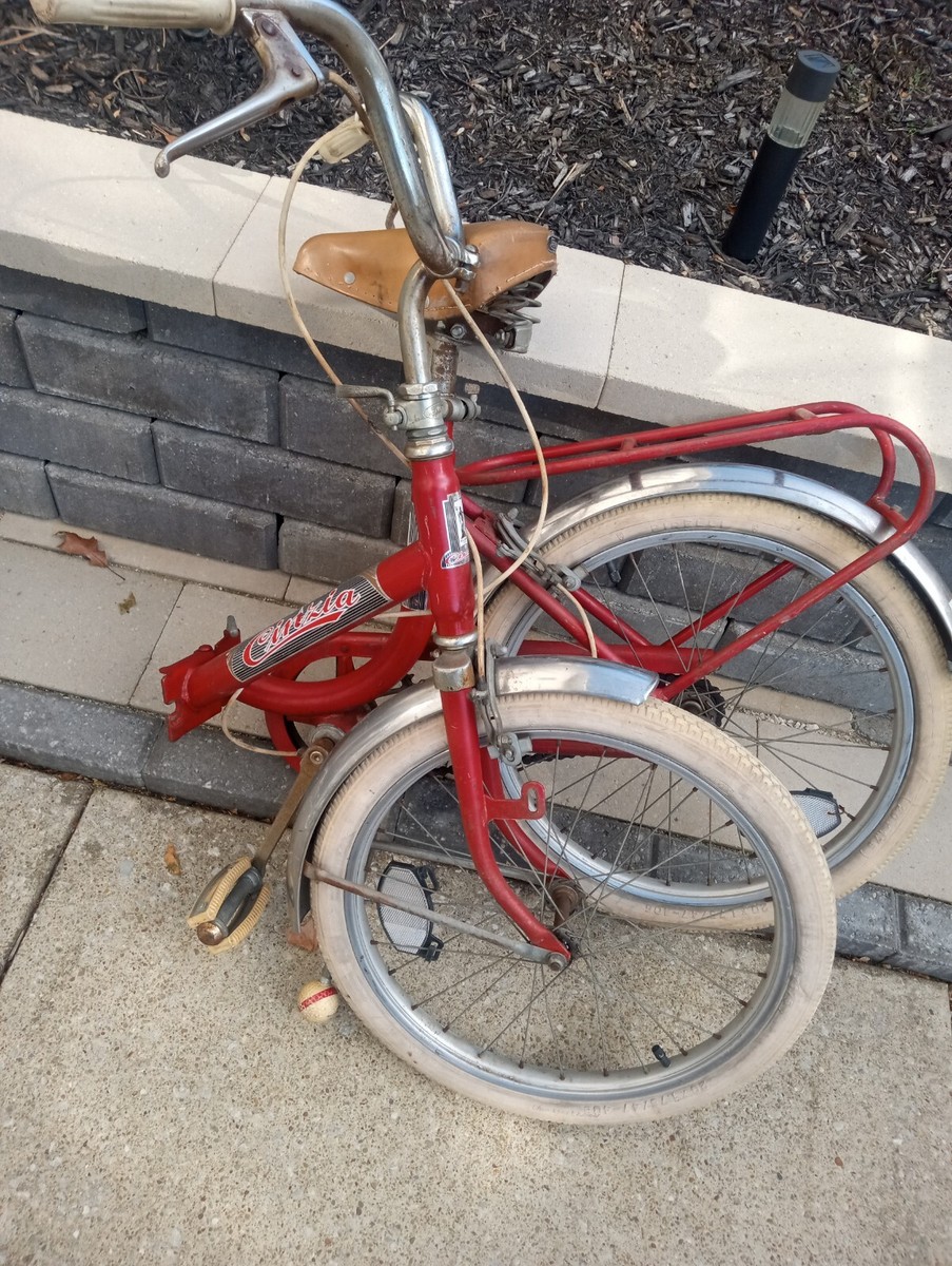 RARE Vintage Cinzia Elite Folding Bicycle Italy 20