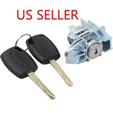 New Front Left Driver Side Door Lock Cylinder Wkey For 2011-2019 Ford Fiesta New Front Left Driver Side Door Lock Cylinder Wkey For 2011-2019 Ford Fiesta