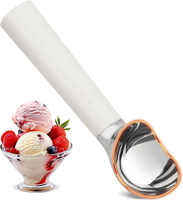 Heated Ice Cream Scoop Rechargeable Electric for Hard Preheats to 158 F Display