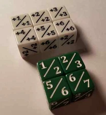 10x Counter & Tarmogoyf Dice for Magic: The Gathering CCG MTG Goyf 