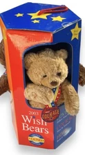 Plush Vintage Bears GUND New 3-Stuff Collector Bears Exclusive To May Co. 2003