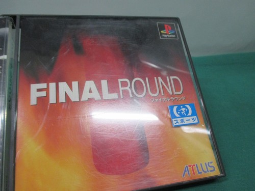 PlayStation -- FINAL ROUND -- no manual. PS1. JAPAN. Game. work. 19838 - Picture 7 of 8