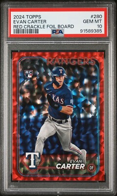 199 PSA10 エヴァンカーター TOPPS SAPPHIRE auto