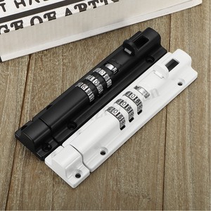 Details About Resettable Combination Code Lock Sliding Door Bolt For Doors Gates Sheds Cabinet
