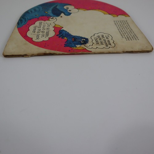 Children's Book Sesame Street Cookie Monster's Circle Book 1972 Vintage - Picture 7 of 7