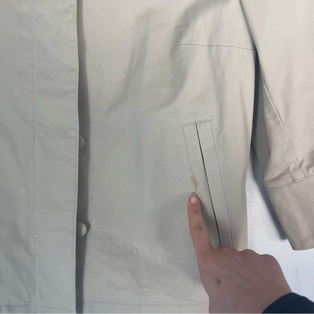 Talbots Women's Medium Button Down Stretch Blazer… - image 3