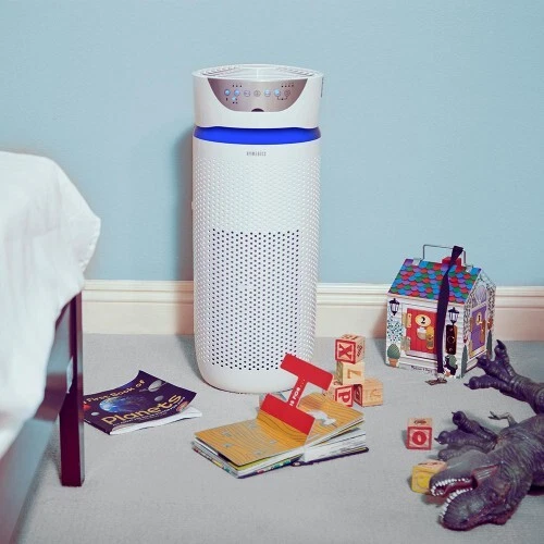 Purificador de aire HoMedics TotalClean Deluxe 5 en 1 luz UV-C verdadera filtración HEPA Foto 3 de 4