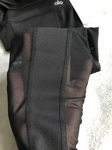 ALO YOGA HIGH - WAIST IMPACT LEGGING IN BLACK SIZE M - Picture 6 of 10