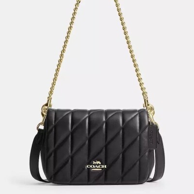 NWT Coach Quinn Bag With Quilting CY663 | eBay