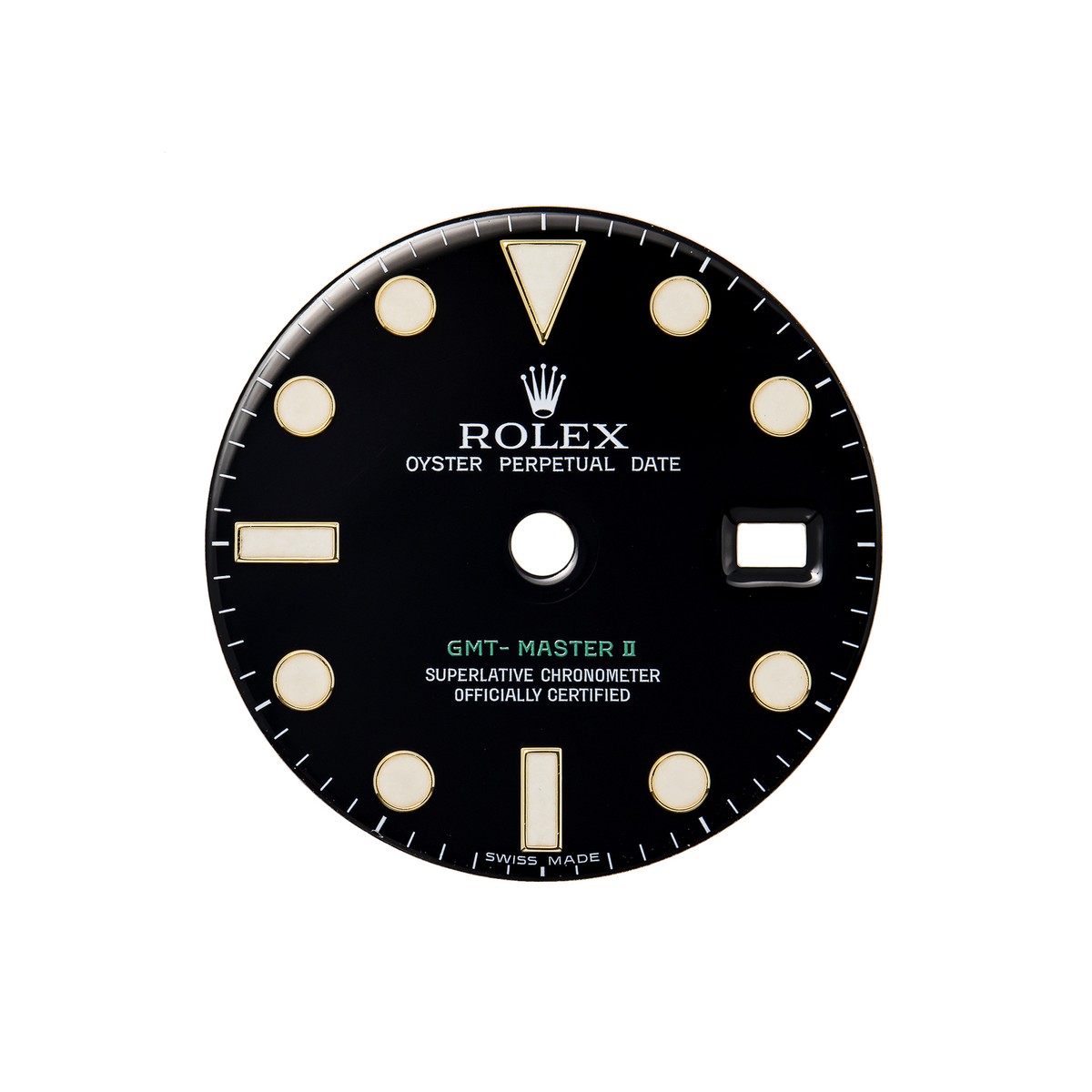 Rolex GMT-Master II 116718 Black Dial Hands and Hour Wheel