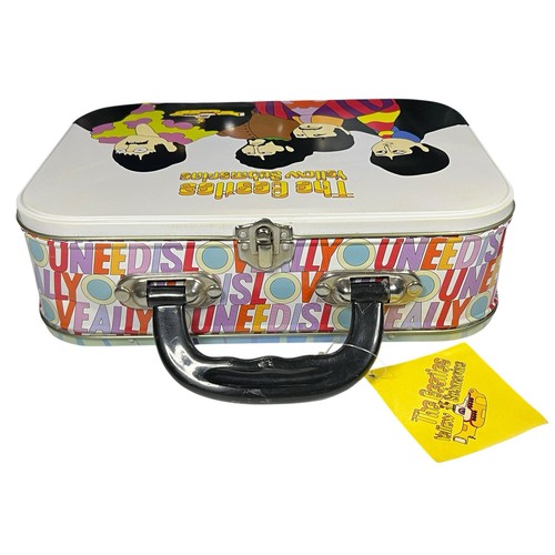 The Beatles Yellow Submarine Vandor Band Tote AudioBook Cassettes & Keychain Lot - Picture 16 of 24