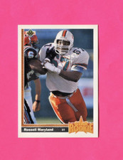 1991 Upper Deck Star Rookie Russell Maryland Miami-Cowboys #5 ( NRMT-NMMT )