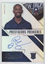 2014-15 Prestige Prestigious Premieres Signatures Premium Russ Smith Auto 3nn