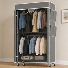 Heavy Duty Garment Rack Large Clothes Rack Fr...