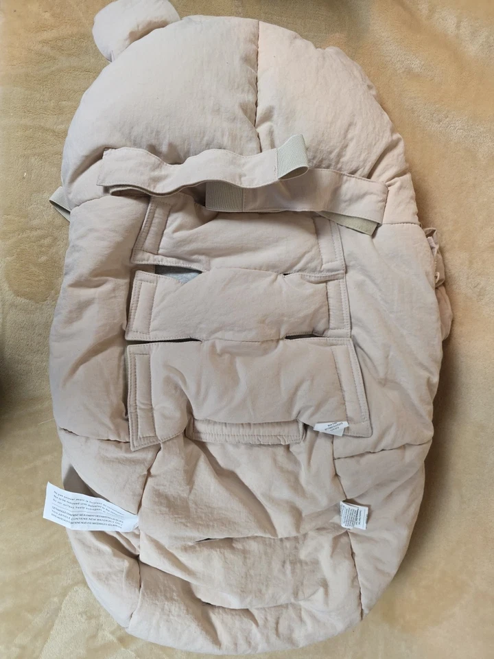 Saco Universal Cochecito Bebé 7AM Bebe POD Niño 0-9 Meses Beige Como Nuevo Foto 2 de 4