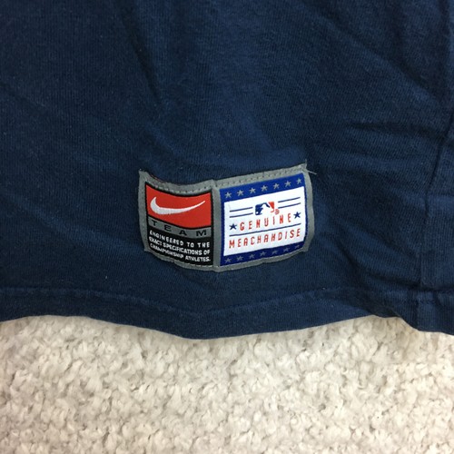Texas Rangers Shirt Mens Large Blue MLB Baseball Nike Tee Script Logo Cotton - Bild 4 von 11