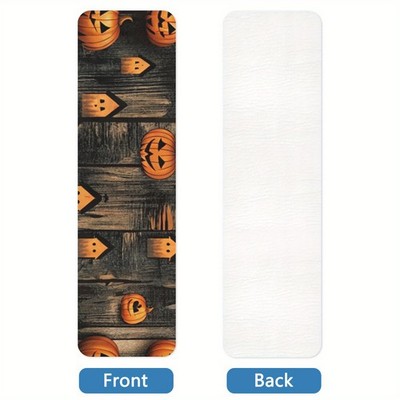 1/10 Halloween, Non-Slip Stair Mats, Pumpkin Pattern Stair Mats, Self-Adhesive