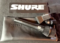 Shure SM87A Supercardioid Vocal Condenser Microphone W/Clip "New Foam Installed"