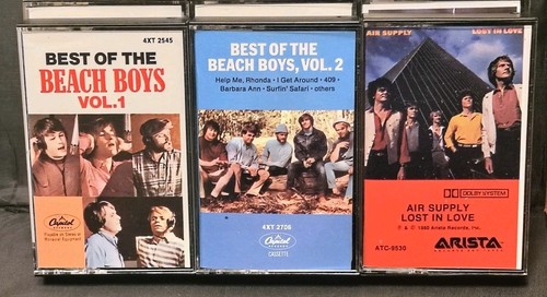 (10) Beach Boys REO Speedwagon Billy Joel Foreigner Chicago STYX Cassette Tapes - Picture 6 of 19