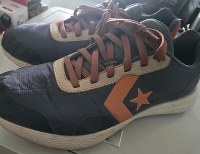 Converse Mens Star Series RN Ox 166522C Carbon Grey/Papyrus/Campfire USM Size 12