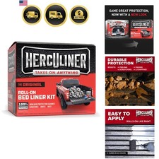 Herculiner Roll-on Bed Liner Kitblack 1 Gal. Herculiner Roll-on Bed Liner Kitblack 1 Gal.