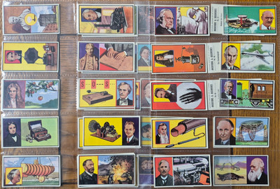 Fine Fare Tea Inventions & Discoveries 1. & 2. Serie 1965 Karten aussuchen