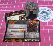 BattleTech Zeus Mech  -- Inner Sphere Fire Lance + Cards
