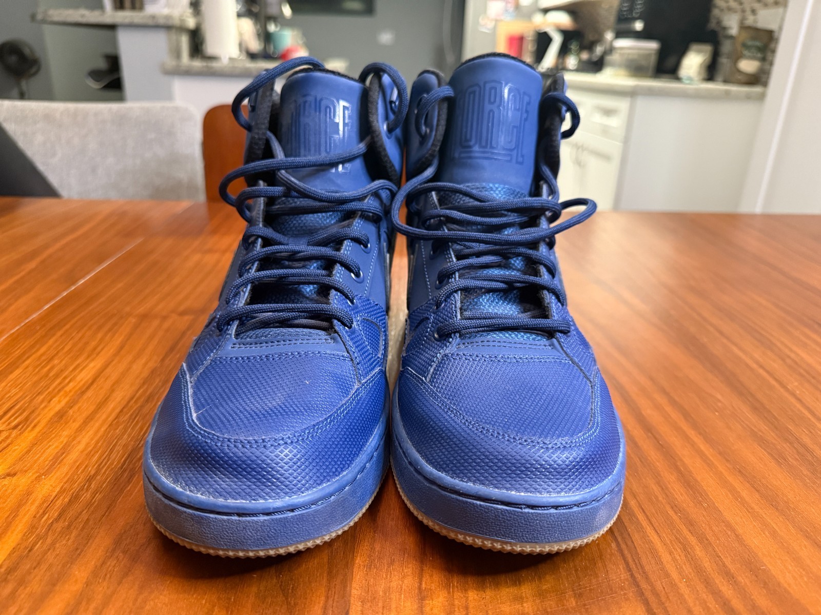 Nike Son of Force Mid Winter Blue Sneakers Men's Size 11 807242-400