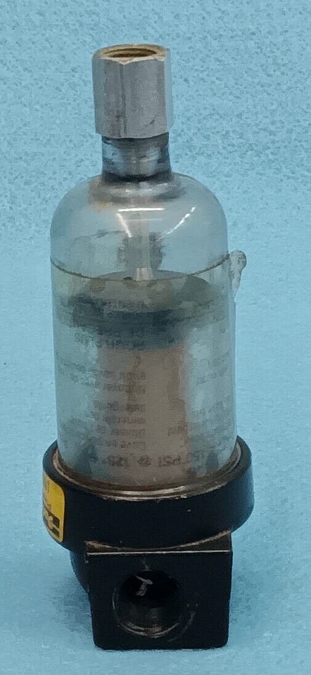 PARKER PNEUMATIC FILTER M/N: 14F11BA 14F SERIES 150 PSI 1/4" FNPT 5 MICRON - Image 4 of 4