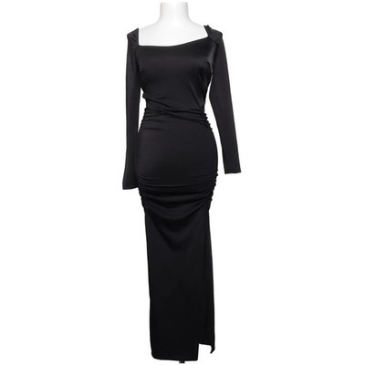 Copperose, Maxikleid, Größe: S, Schwarz, Elasthan/Polyester, Einfarbig #WUP