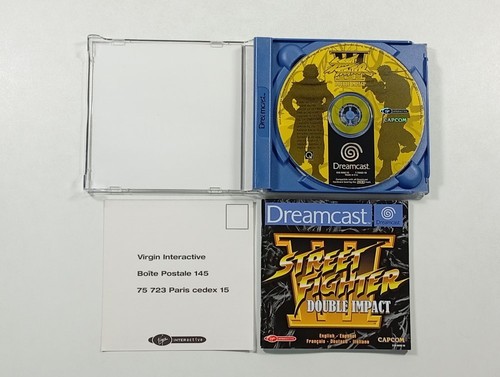 STREET FIGHTER III DOUBLE IMPACT SEGA DREAMCAST (DC) PAL-EURO (COMPLETE - GOOD C - Picture 5 of 8