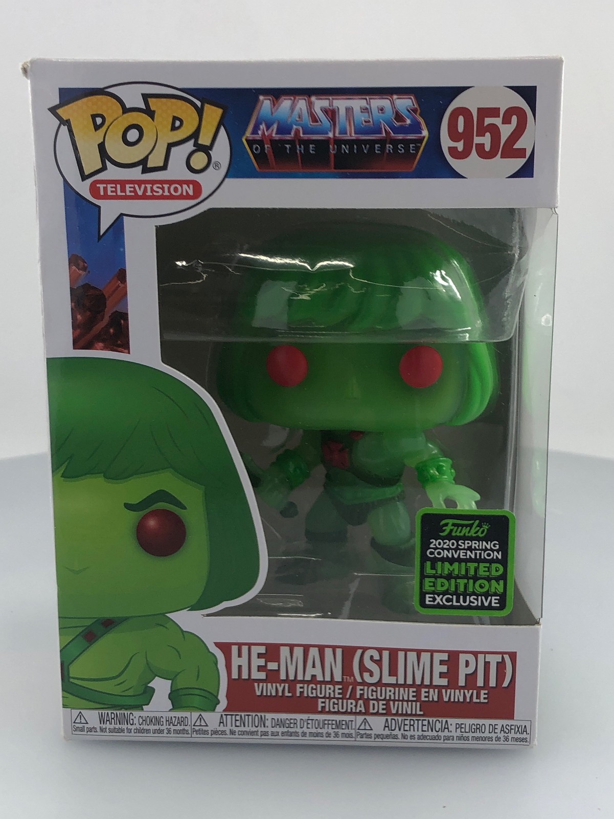 Funko Pop! He-Man Slime Pit #952 Caja Dañada Ver Fotos