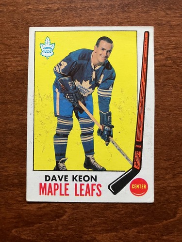 Dave Keon #51 1969 Topps card