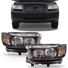  Headlight Assembly Left&Right Side Halogen For 2006-2008 Subaru Forester
