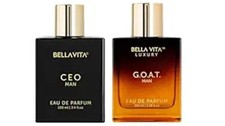 Bella Vita EDP Parfum GOAT CEO Man Fragrance Perfume Body Spray 100ML Set Of 2