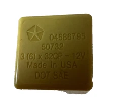 Turn Signal Flasher Relay 12V 04686795, 50732 fits 1998 1999 2000 Dodge Caravan