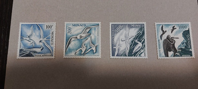 Briefmarken München 1955 Luftpost MNH Seevögel  