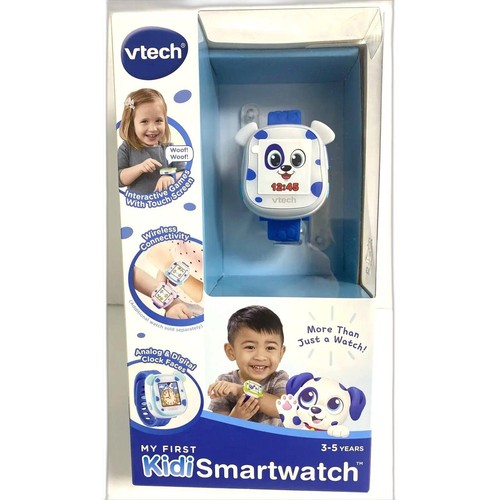 VTECH MY FIRST KIDI SMARTWATCH ~ GAMES, CLOCK FACES, TOUCH SCREEN, PET PALS - Picture 1 of 5
