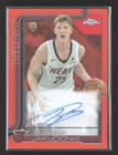 2025 Topps Chrome Kasparas Jakucionis #TCAR-KAJ Orange Auto /25 RC