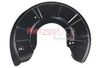 Metzger Autoteile Spritzblech Bremsscheibe 6115562 Aluminium FüR Tesla Model Awd