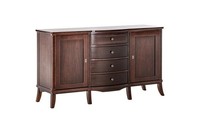 Klassisches Sideboard Mit Schubladen Und TüRen Aus Hochwertigem Holz