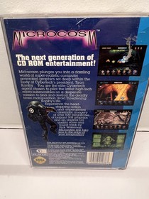 Sega CD game MICROCOSM complete in box 