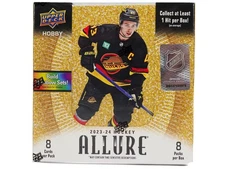 2023-24 UPPER DECK ALLURE NHL HOCKEY HOBBY BOX - NEW - FREE SHIPPING  🔥🔥🔥