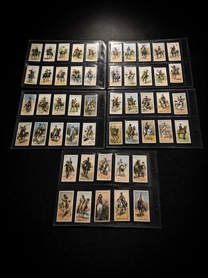 Players Navy Cut Zigarettenkarten Full Set 50/50 Riders of the World vor 1918