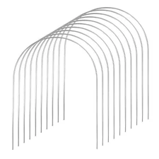 10 PCS Croquet Wickets Replacement Croquet Metal Croquet Hoops Arched Wickets