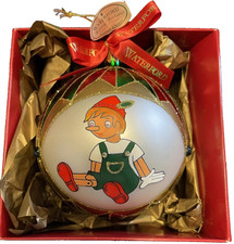Rare Waterford Holiday Heirlooms  Christmas Toys  Ball Ornament 3rd Ed. #137287