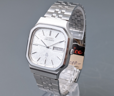 1979 SEIKO LORD QUARTZ 7143-5000 Silver Quartz Men's Watch Vintage