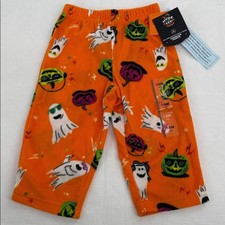 Hyde and Eek Pajama Pants 18 months Baby Toddler Halloween Fleece Pumpkins