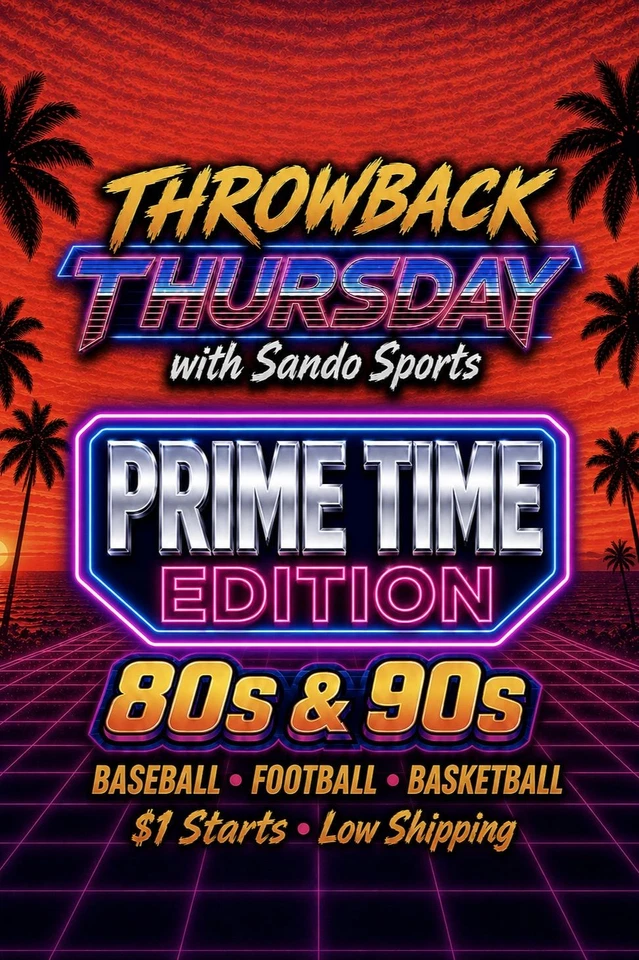 Throwback Thursday 80s & 90s with Sando Sports